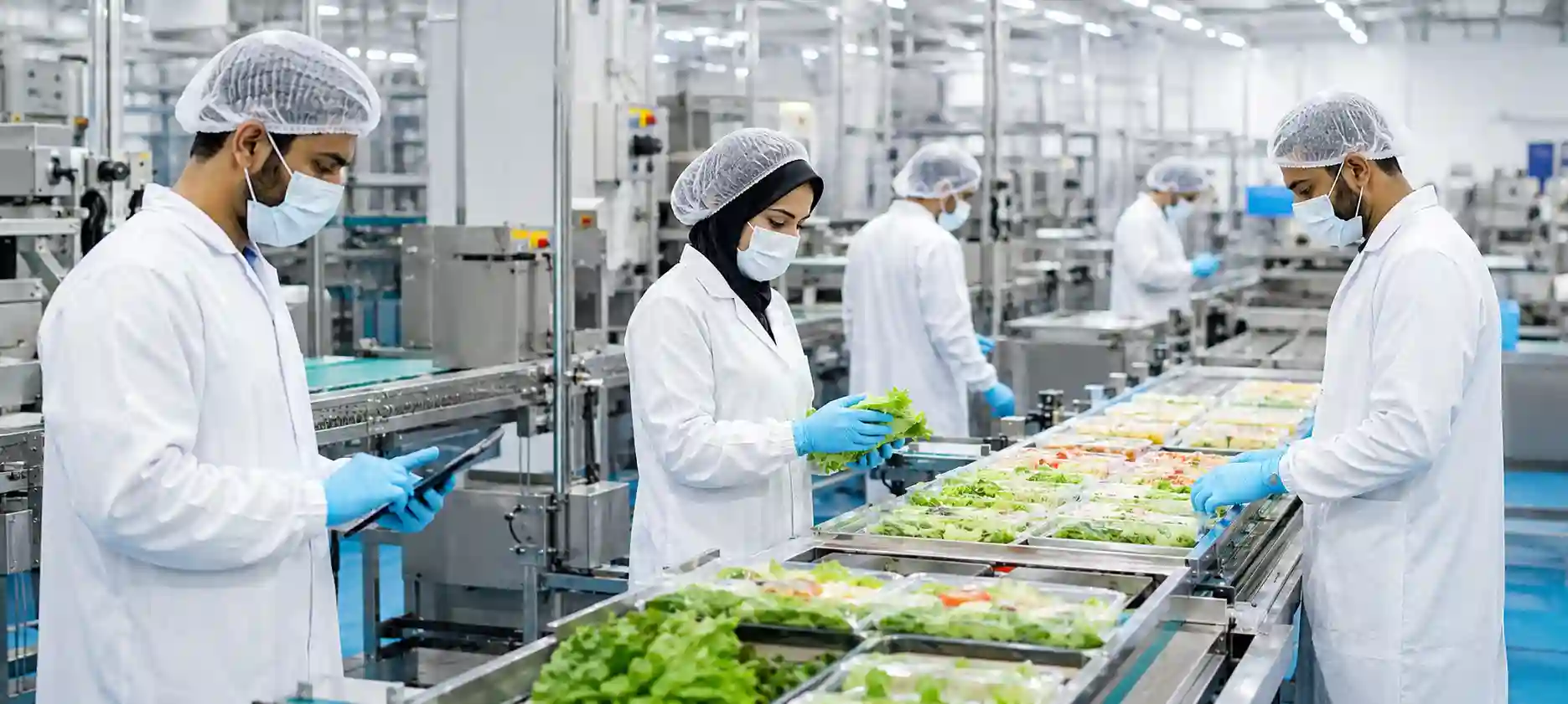 Modern Food Processing Facility in Dubai
